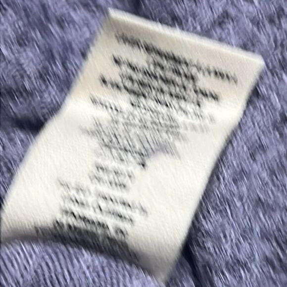 FREE PEOPLE ANTHROPOLOGIE THERMAL LILAC SCOOP NECK LONG SLEEVE TOP SIZE S - Picture 6 of 6